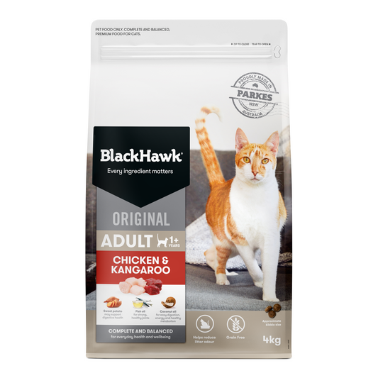 Black Hawk Original Cat Chicken/Kangaroo (Dry Food)