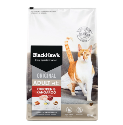 Black Hawk Original Cat Chicken/Kangaroo (Dry Food)